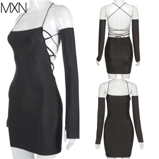 |MXN| New Mafia Halter Lace Bodycon Dress