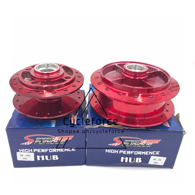 hub fit for xrm 110/wave125/wave100/xrm rs125 color red koza brand