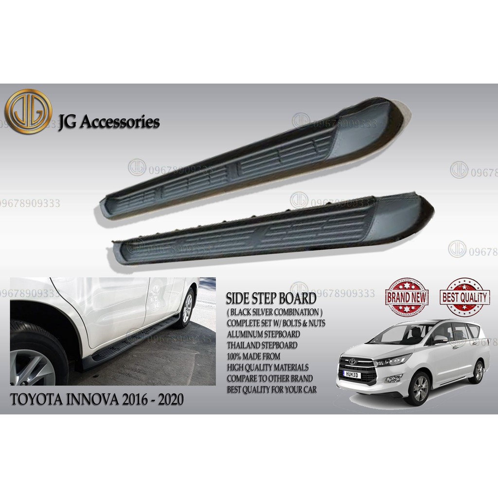 TOYOTA INNOVA 20162020 TRD/SIDE STEP RUNNING BOARD/STEP BOARD/RUNNING
