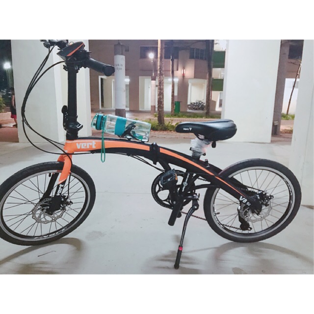 vert v8 folding bike