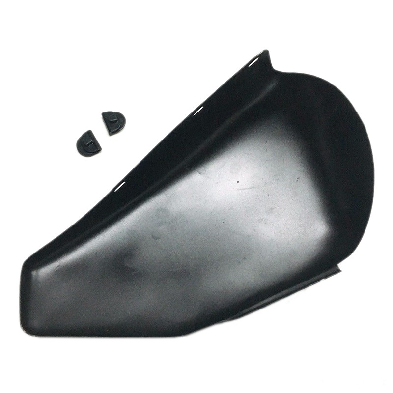 Black Right Side Battery Cover For Harley Sportster XL Iron 883 1200 48 72 04-13