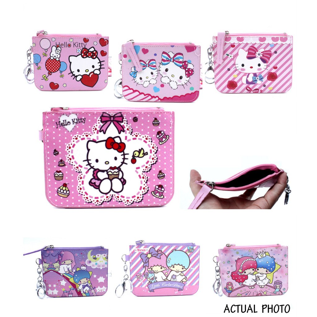 Hello Kitty Little Twin Stars Coin Purse Shopee Philippines