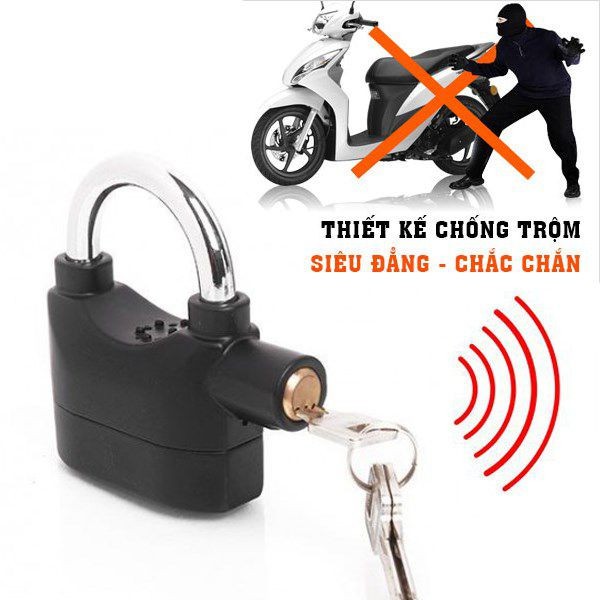 Antitheft alarm lock CT02 compact design, easy to use, loud siren