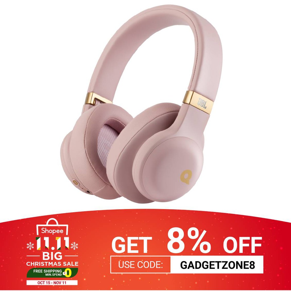 JBL E55BT Quincy Edition Wireless Over Ear Headphones with ...