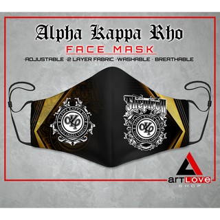 Alpha Kappa Rho Face mask / AKRHO Face Mask