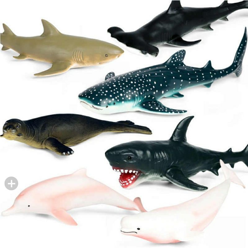 rubber shark toys