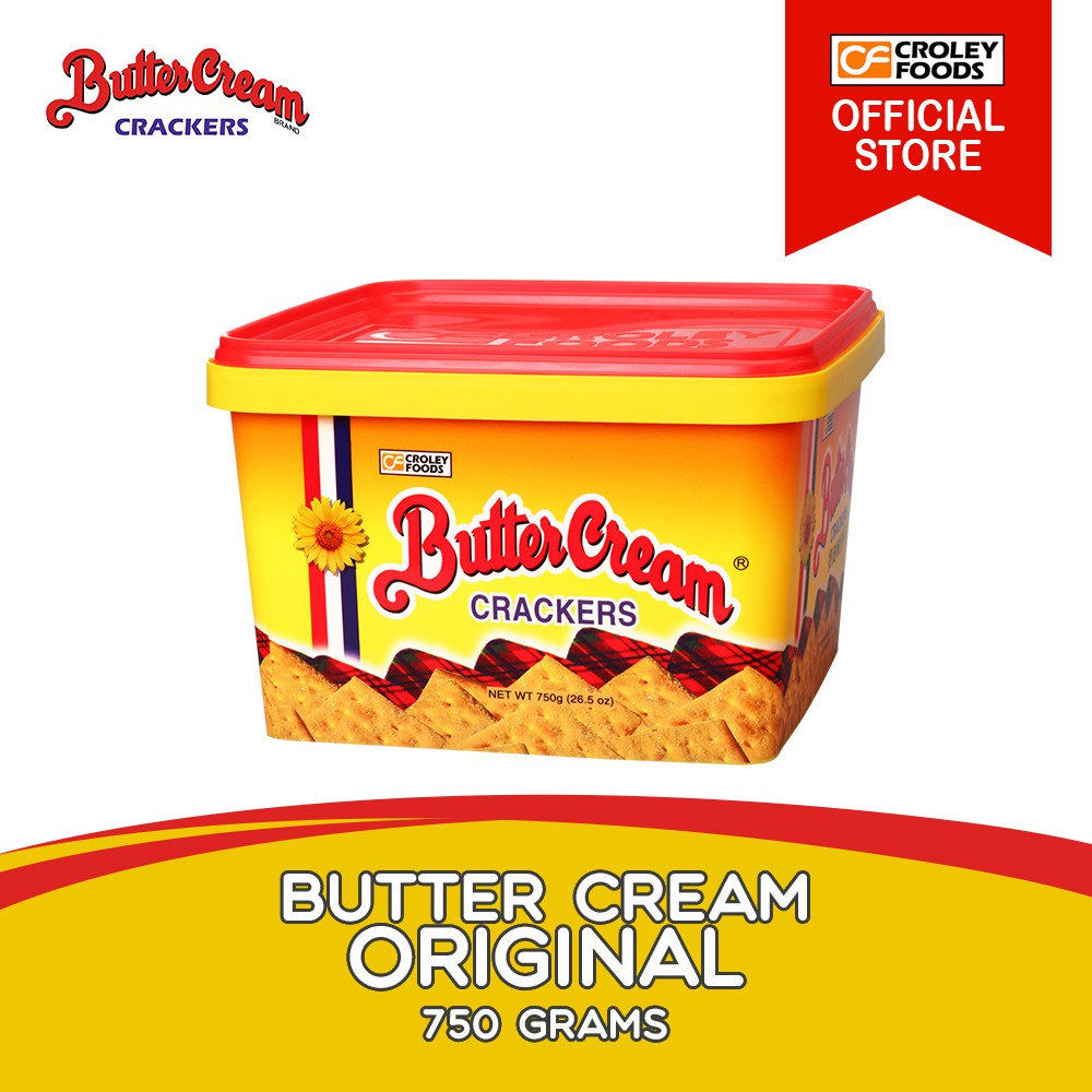 Butter Cream Crackers Original (750g) [ Buttercream Crackers ] Shopee