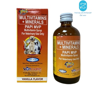 Free 1cc Syringe Papi MVP Multivitamins + Minerals 120ml Cat Dog Accessories Essentials