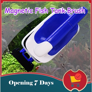 Magnetic Brush Aquarium Fish Tank Glass Algae Scraper Cleaner Aquarium Magnetic Cleaner Magnet Brush