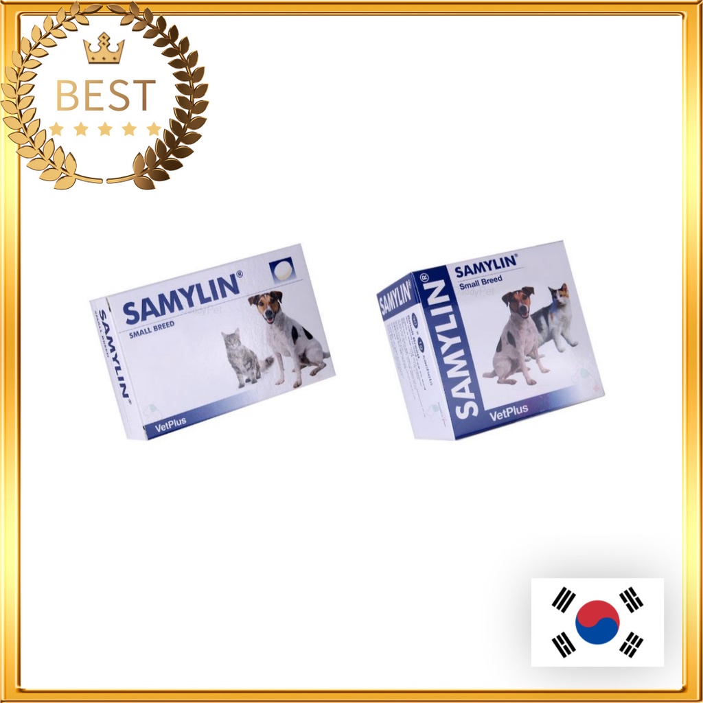 [VetPlus] SAMYLIN Small Breed Liver Nutritional Supplement 30Tablets