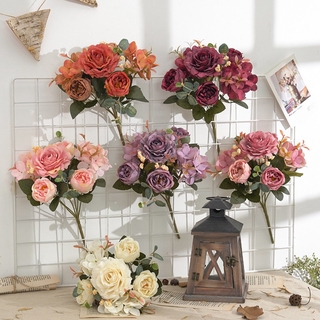 Details about   Mini Paper Artificial Plants Wedding Flower bouquet Home Decoration Fake Flowers 