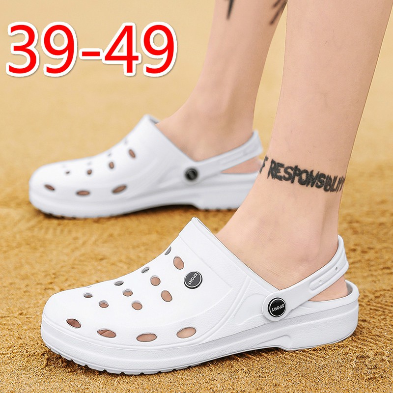 large size mens slippers