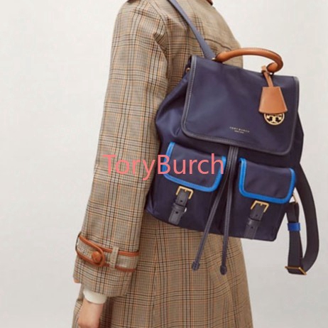 nylon tory burch backpack