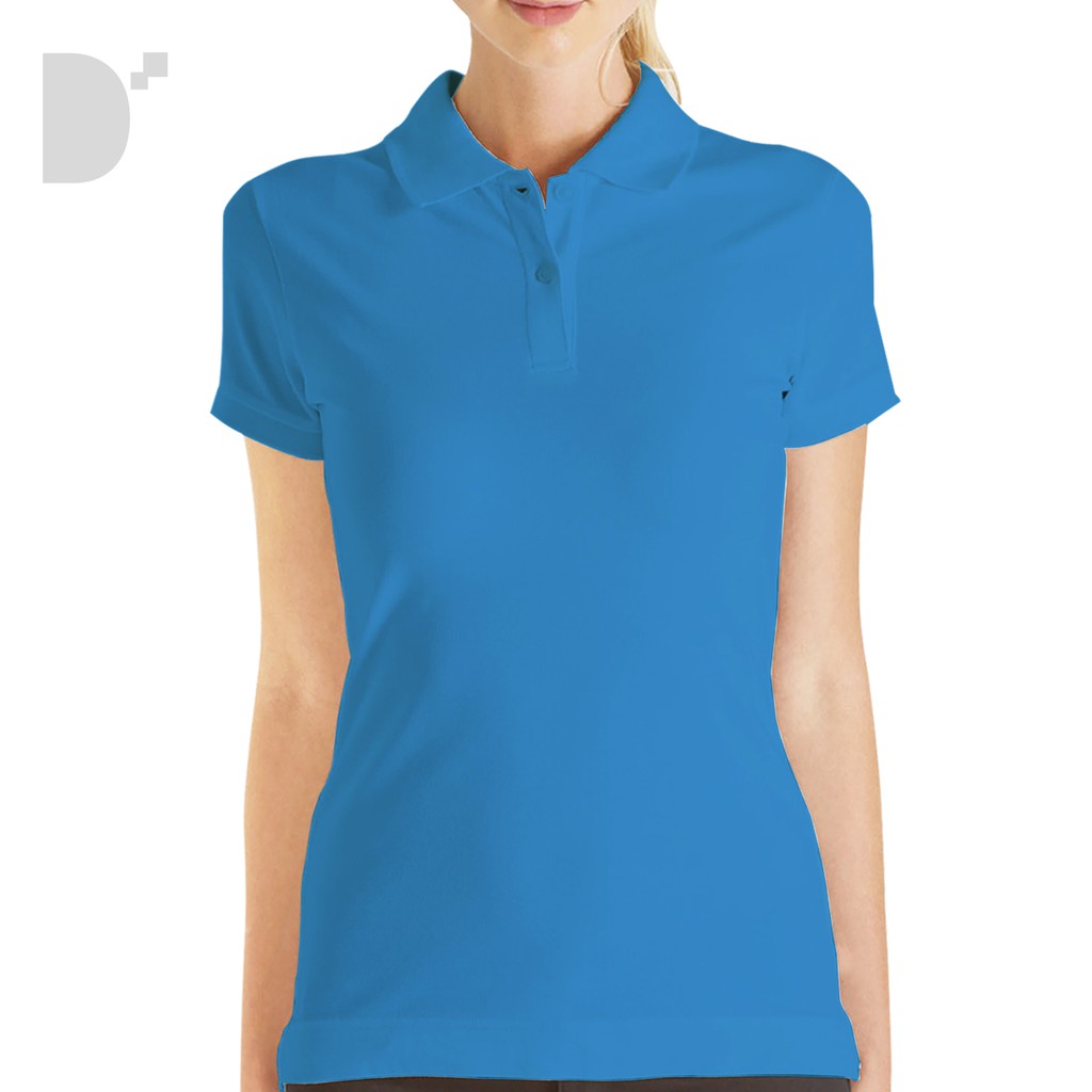 aqua polo shirt womens