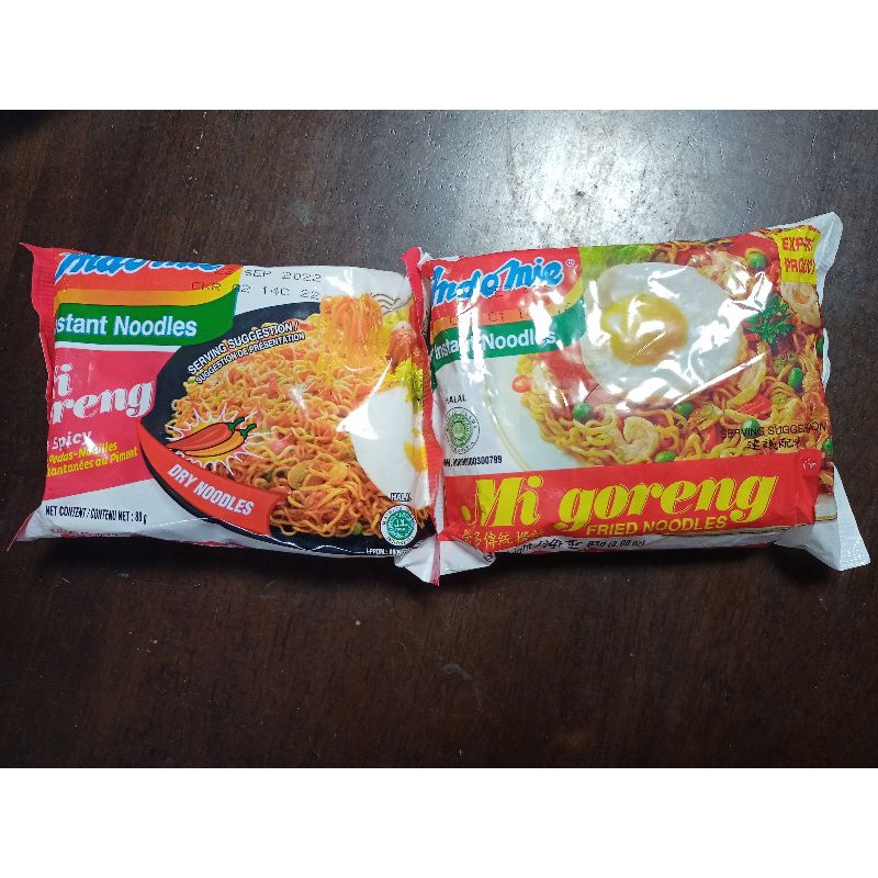 Indomie Mi Goreng Instant Fried Noodles (Reg and Spicy) For Less ...