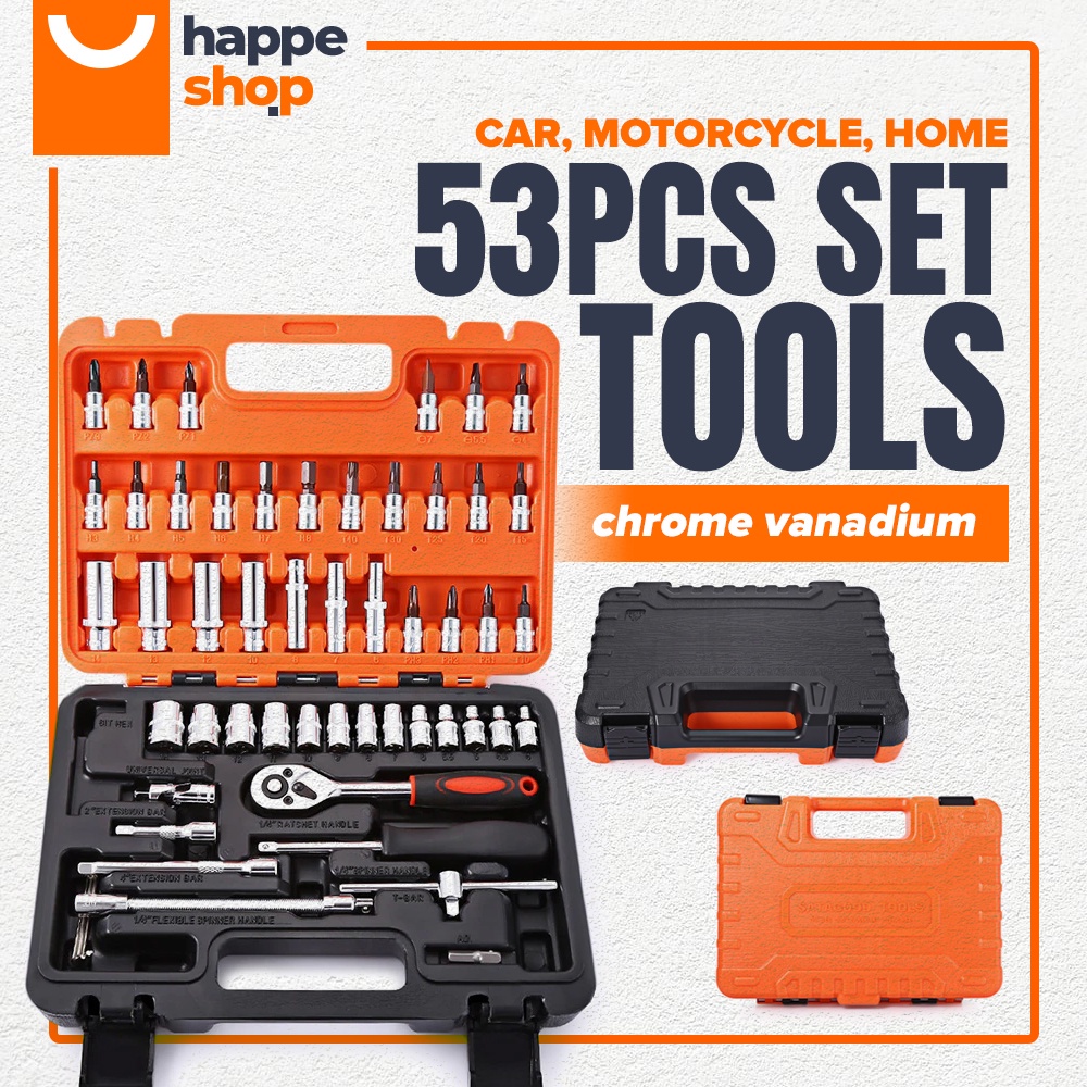 Fliers tools set 53pcs Torque Wrench Combination Bit a set of keys