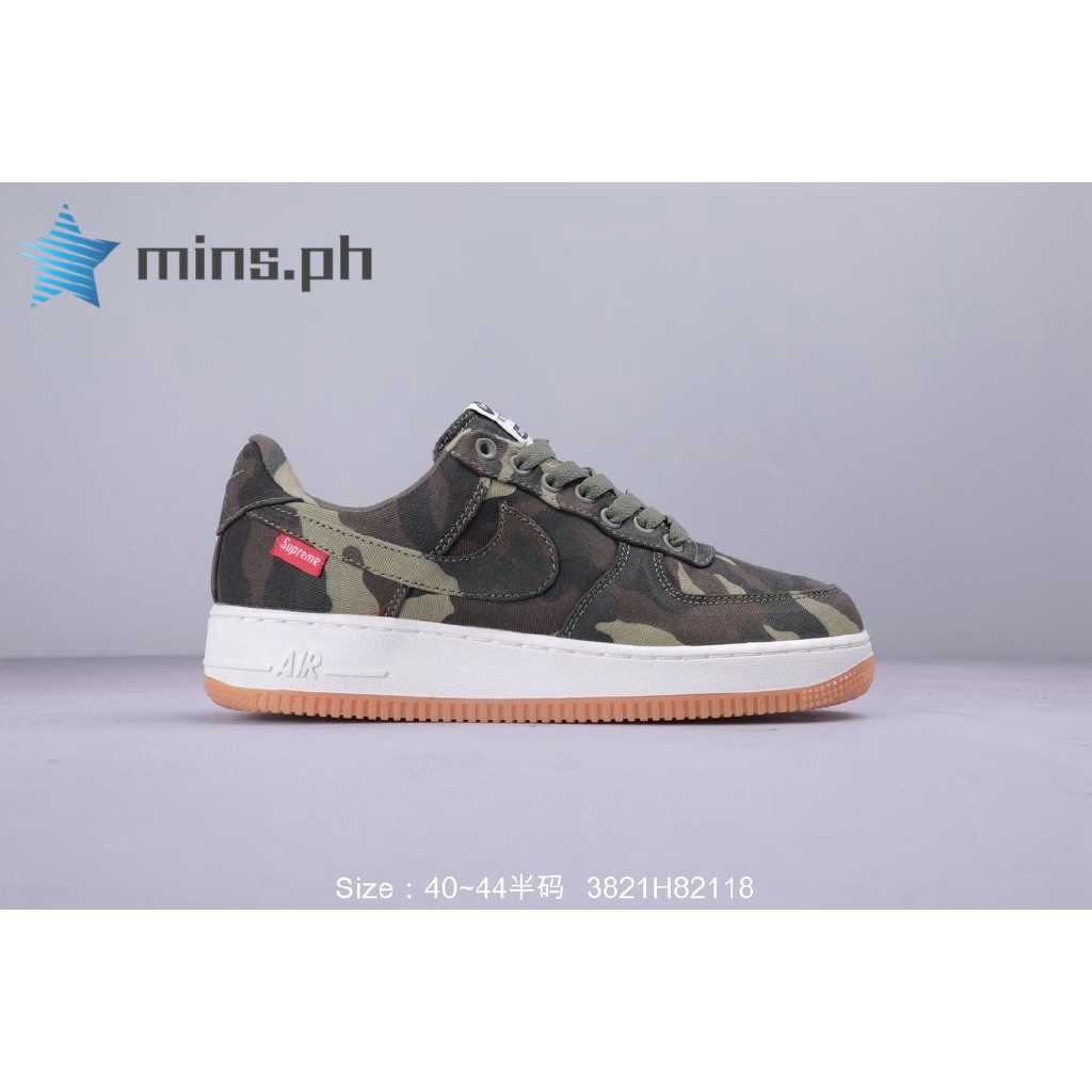 army green nike air force 1