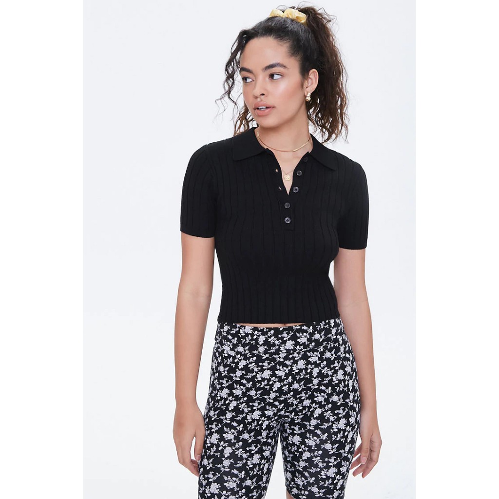 forever 21 women's polo shirt