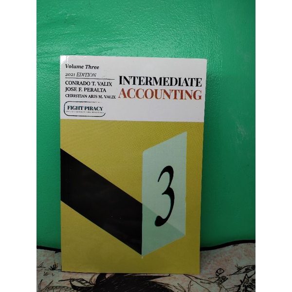 INTERMEDIATE ACCOUNTING VOL. 3 2021 EDITION | Shopee Philippines