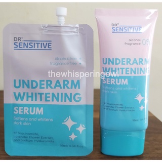 Dr Sensitive Underarm Whitening Serum 10mL / 50mL | Shopee Philippines