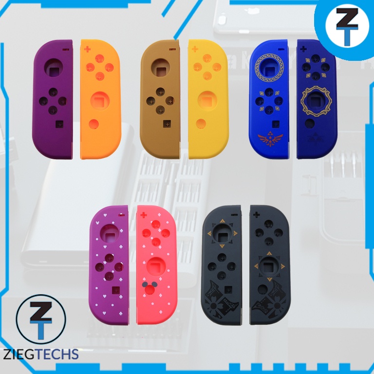 Nintendo Switch Replacement Joy Con Shell Soft Touch Joycon Shells