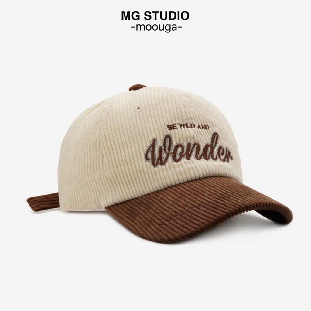 MG STUDIO Wonder Letter Embroidered Baseball Caps 5 Colors | Shopee ...