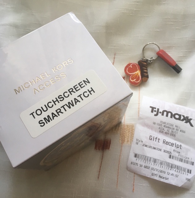 michael kors smartwatch at tj maxx