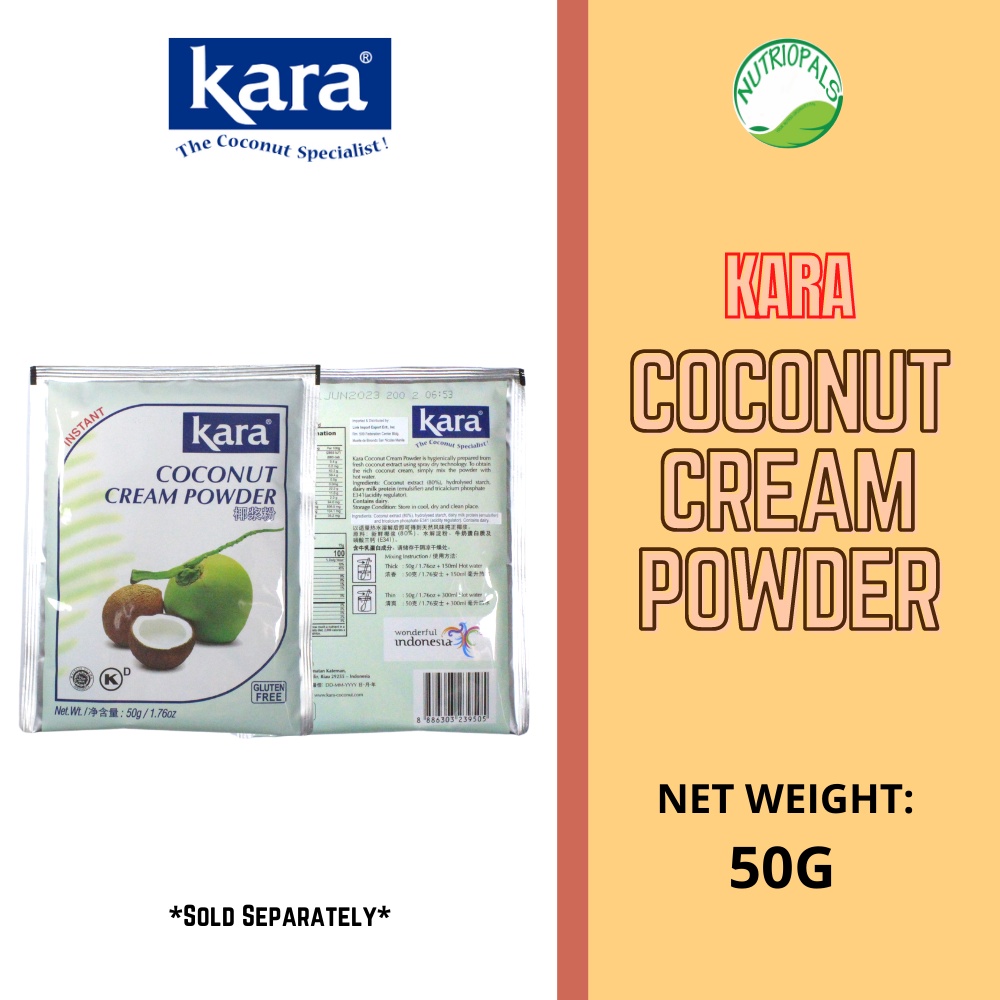 KARA COCONUT CREAM POWDER 50grams Shopee Philippines