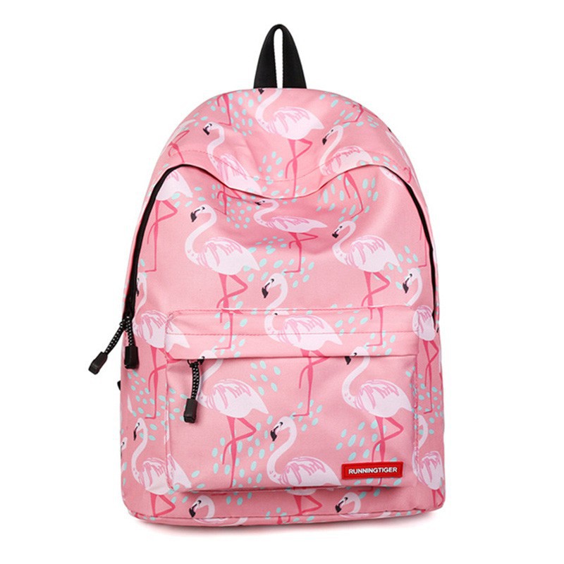 flamingo school bag