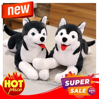 70CM Big Dog Husky Stuffed Animal Pillow Plush Soft Toys Doll Gift Birthday Gift