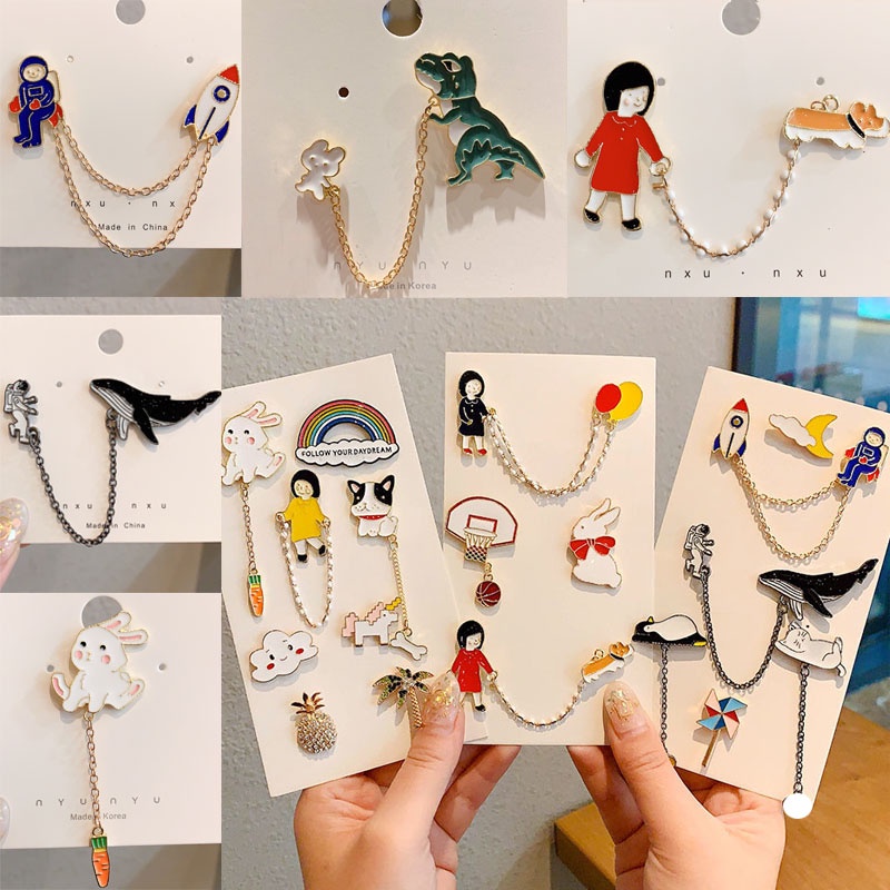 Japanese Cartoon Brooch Cute Badge Pin Shopee Philippines