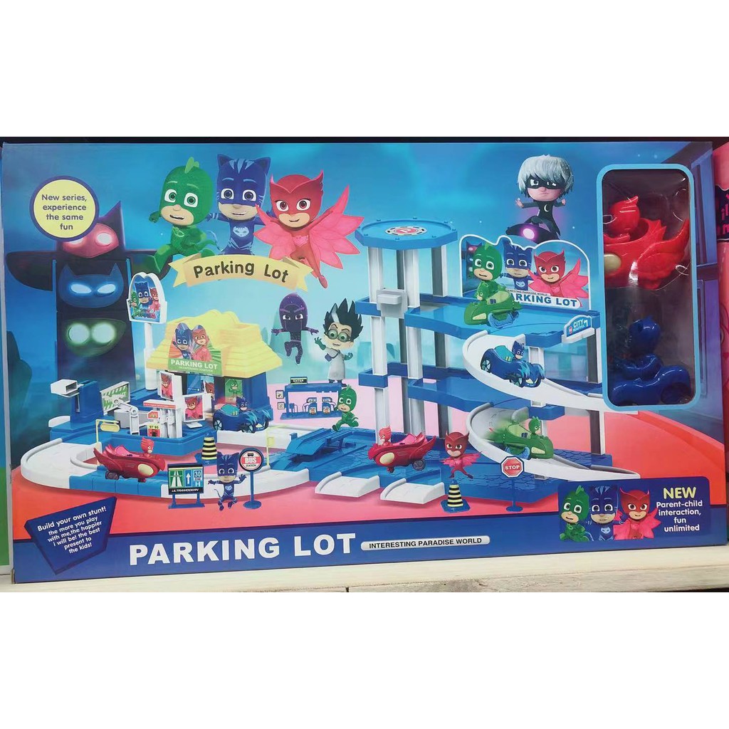 pj masks parking lot oversized gift box toy set Shopee Philippines