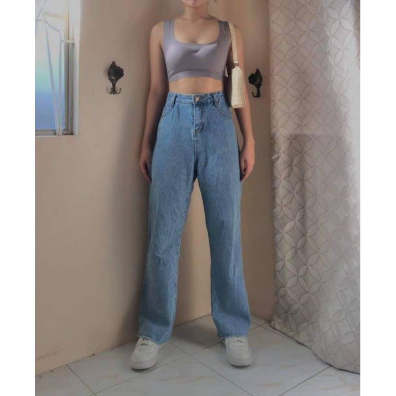 KOREAN BAGGYWIDELEGFLARE PANTS Shopee Philippines
