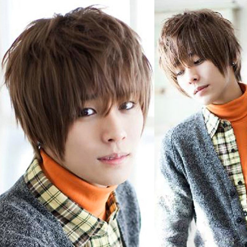 ღfd Korea Design Sexy Fashion Stylish Man Short Straight Hair