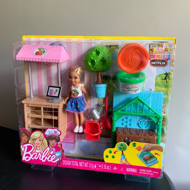 barbie chelsea train set