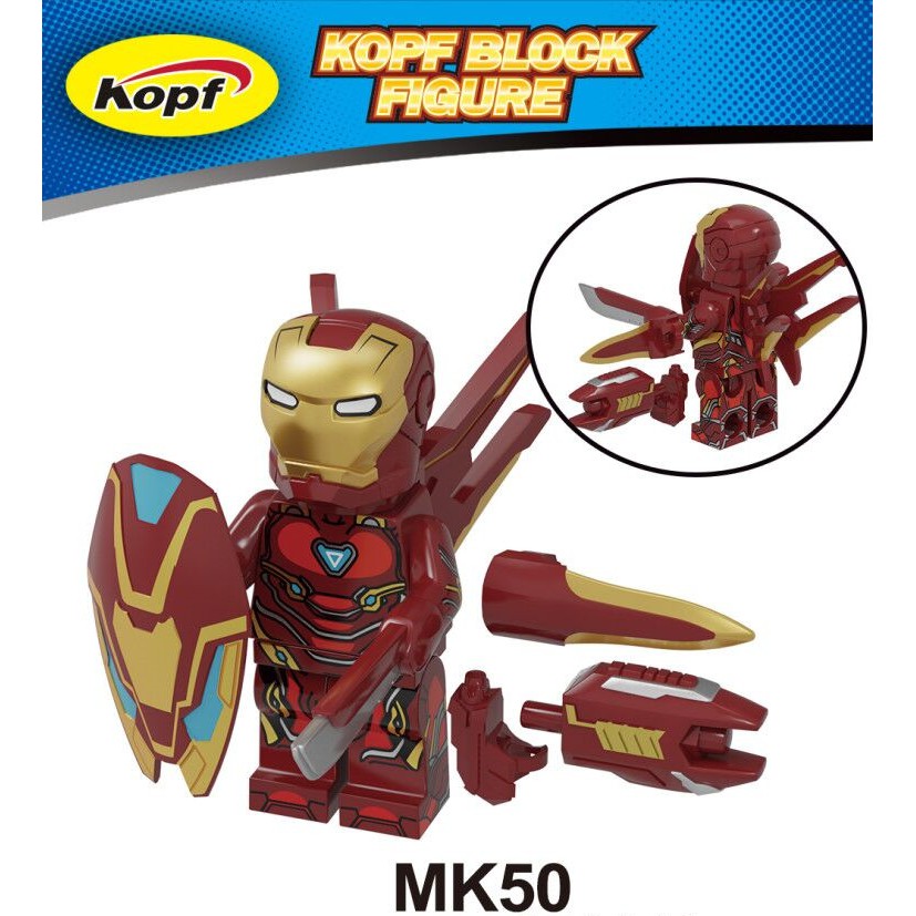 mini lego iron man