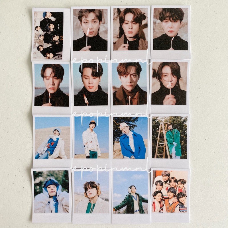 BTS 2021 WINTER PACKAGE PHOTOCARD SET (Part 1) | Shopee Philippines