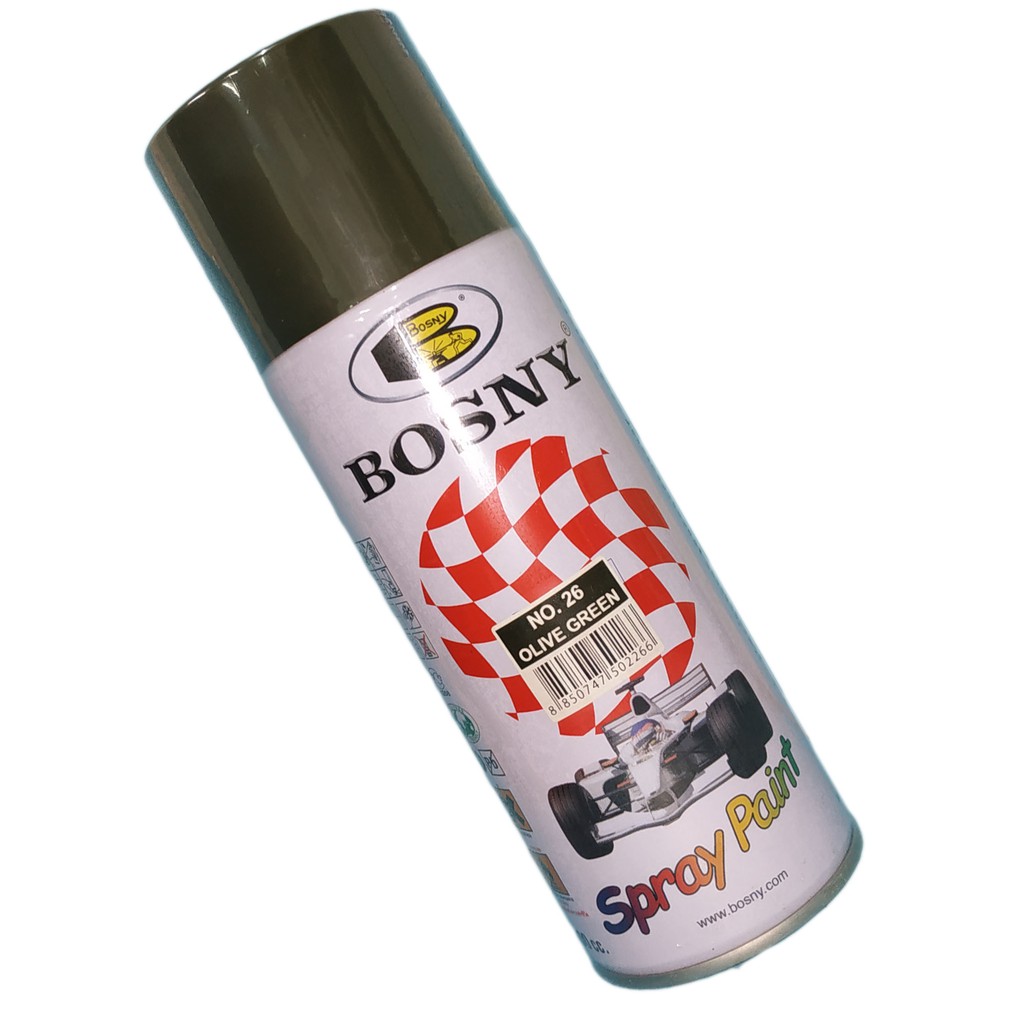 BOSNY SPRAY PAINT OLIVE GREEN NO. 26 xde Shopee Philippines