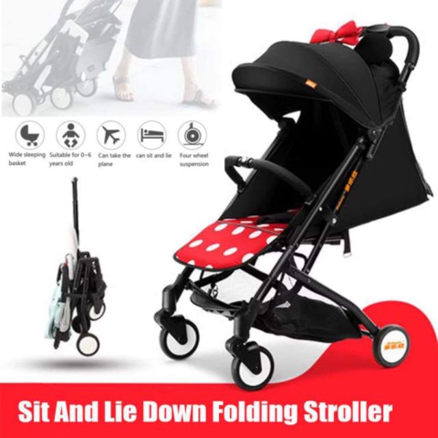 how to fold disney baby stroller