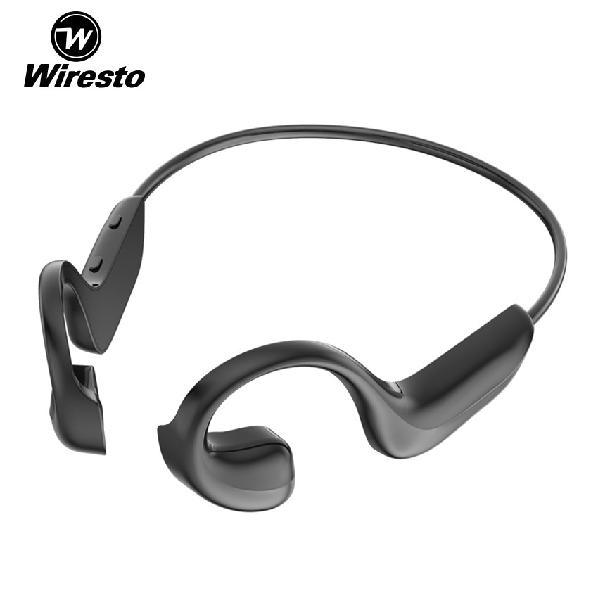 Wiresto Wireless Earbuds Bluetooth Bone Conduction Concept Neckband