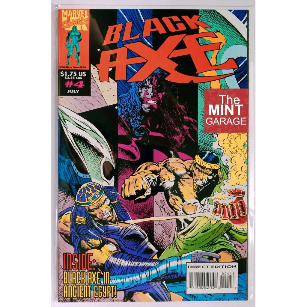 Black Axe #4 (Jul 1993) Marvel Comic book (VF) | Shopee Philippines