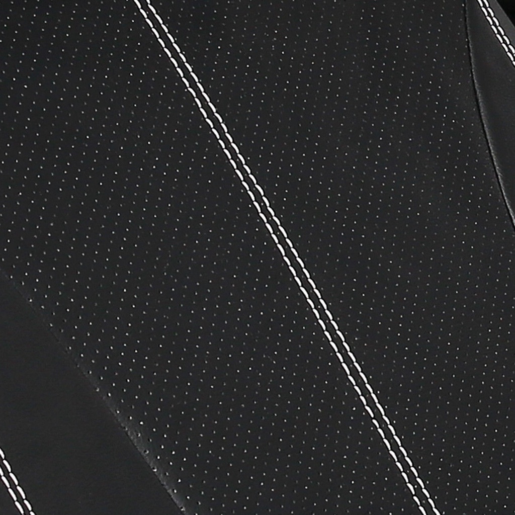 SuperAuto Universal PU Leather Car Seat Covers Full Set Fits Automobile Seat Protector Seat Decoration Car Interior Accessories - Image 7