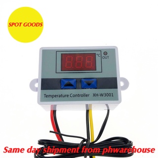 Temperature Controller Incubator AC 110-220V W3001 Digital LED  Thermostat Control + Switch Probe
