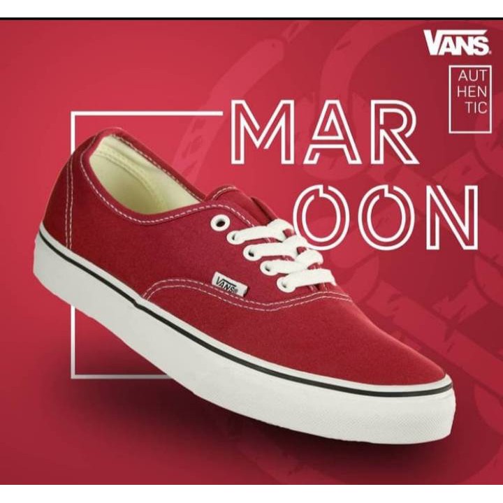 maroon vans