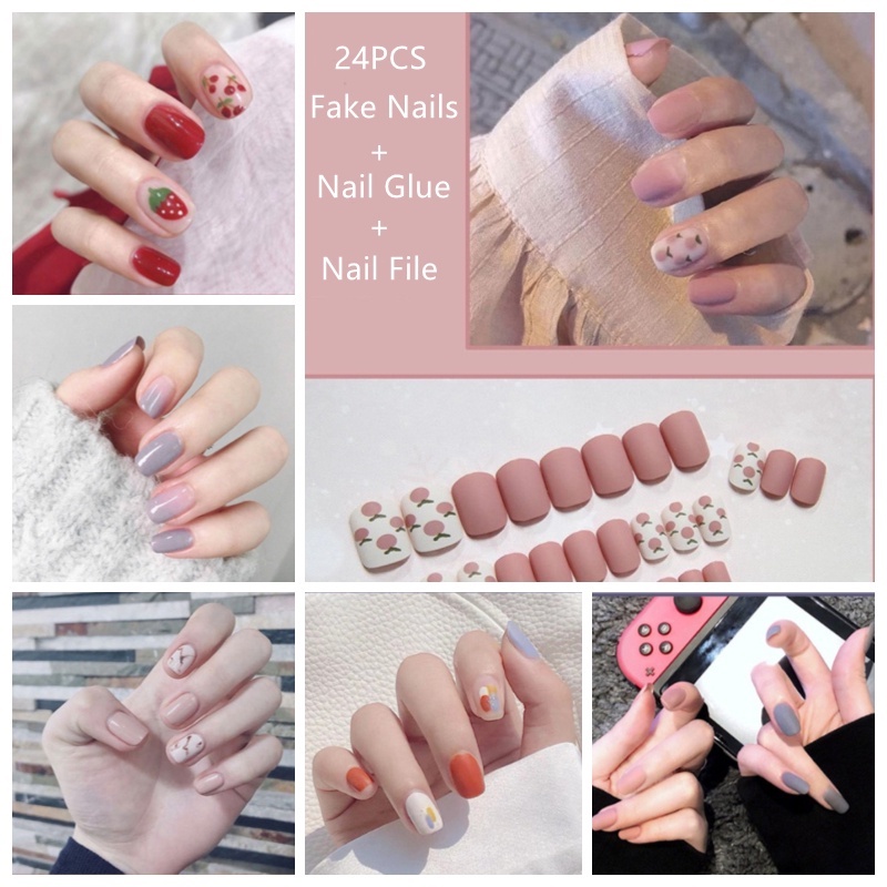 fake nails - Best Prices and Online Promos - Feb 2023 | Shopee Philippines
