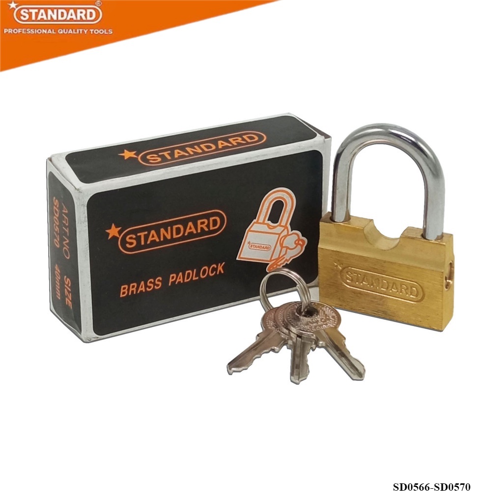 STANDARD Brass Padlock hardware (SD05660570) Shopee Philippines