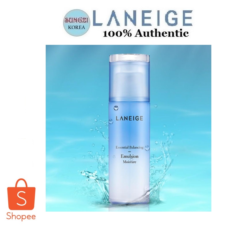 LANEIGE Essential Balancing Emulsion Moisture 25ml x 6pcs. Shopee