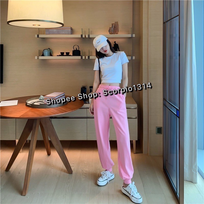 plain white sweatpants womens