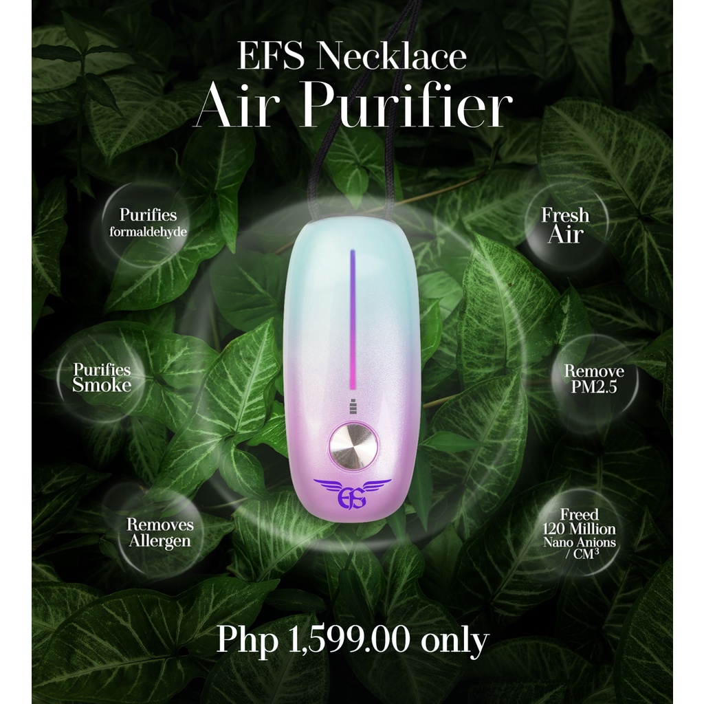 EFS Necklace Air Purifier Shopee Philippines