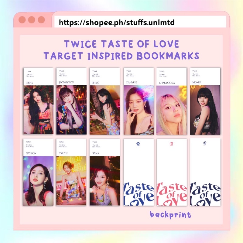 Twice Mina Taste of love target ブックマーク cnN9fpgOw7